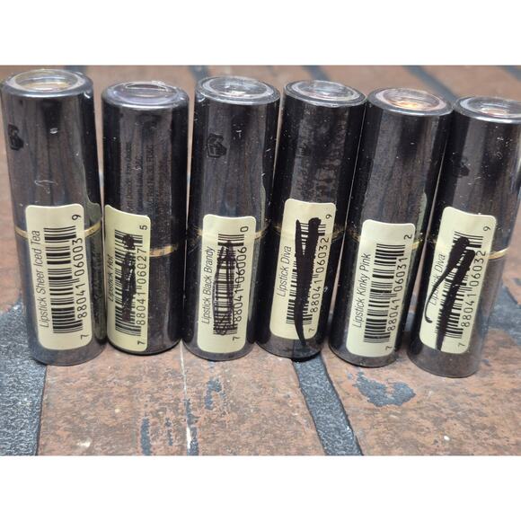 IMAN Luxury Moisturizing Lipstick Lot Of 6 - Picture 1 of 3